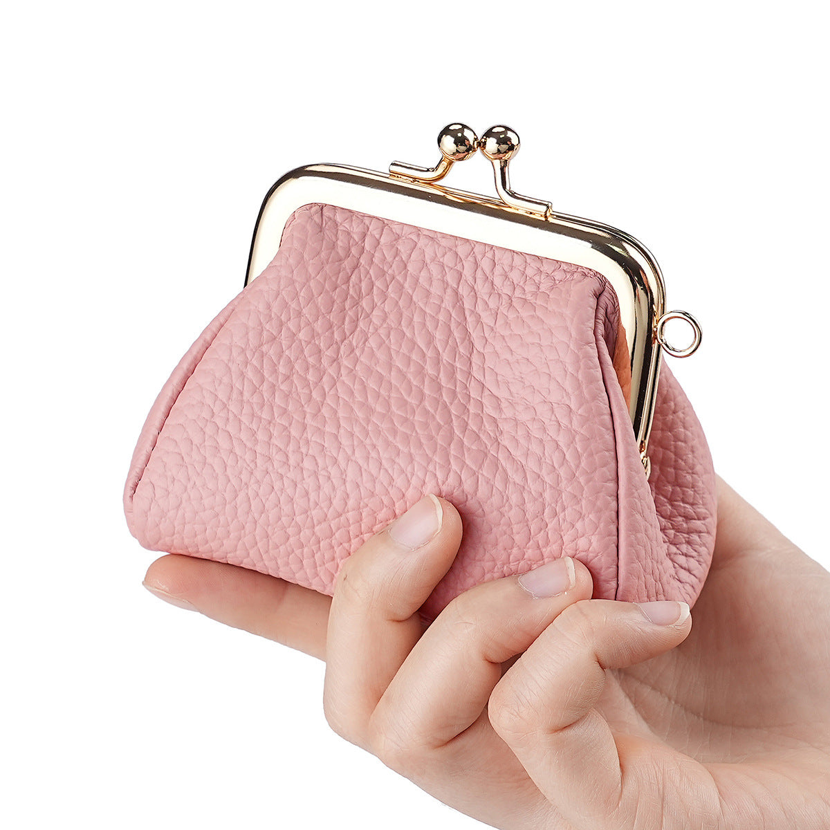 Wholesale Coin purse creative coin bag genuine leather wallet first layer cowhide coin bag